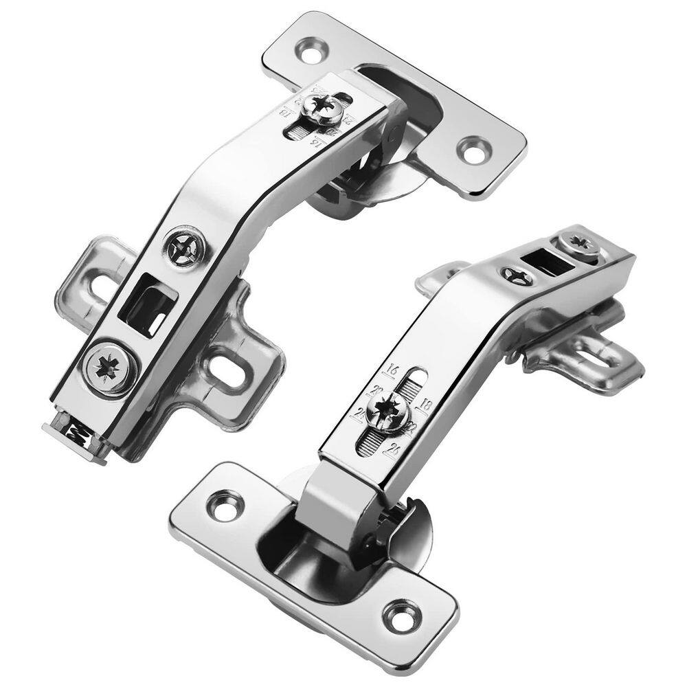 Full Overlay 135° Concealed Hinge for Corner Kitchen Cabinet 2 Pack Folded Door Nickel Plated Hardware price history on PriceWatchPro