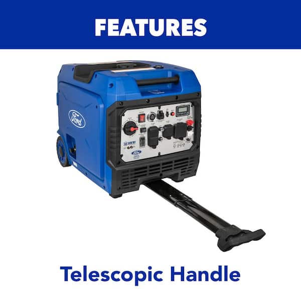 Ford Dual Fuel Electric/Remote Start 7750-Watt Inverter Generator