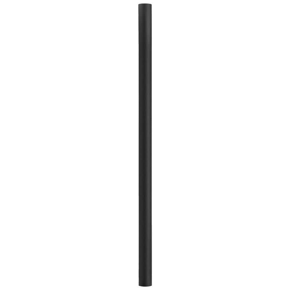 8 ft. Black Outdoor Direct Burial Aluminum Lamp Post fits Most Standard 3 in. Post Top Fixtures Includes Inlet Hole price history on PriceWatchPro