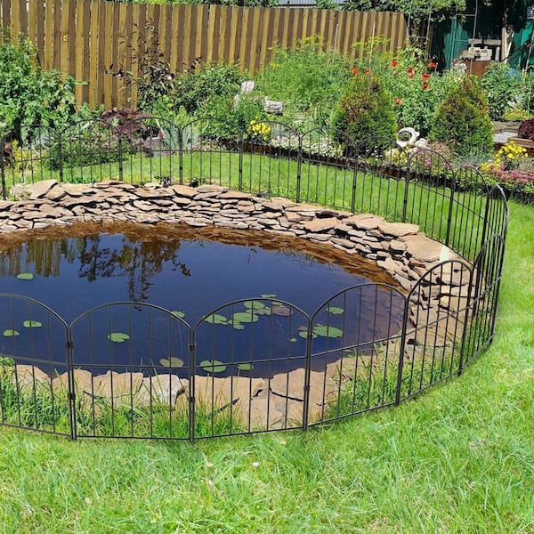 FAWEY TRED INC 10.5 ft (L) x 24 in (H) Decorative Garden Fence