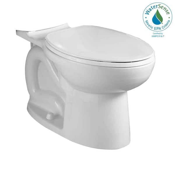 American Standard Compact Cadet 3 Elongated Toilet Bowl Only in White-DISCONTINUED