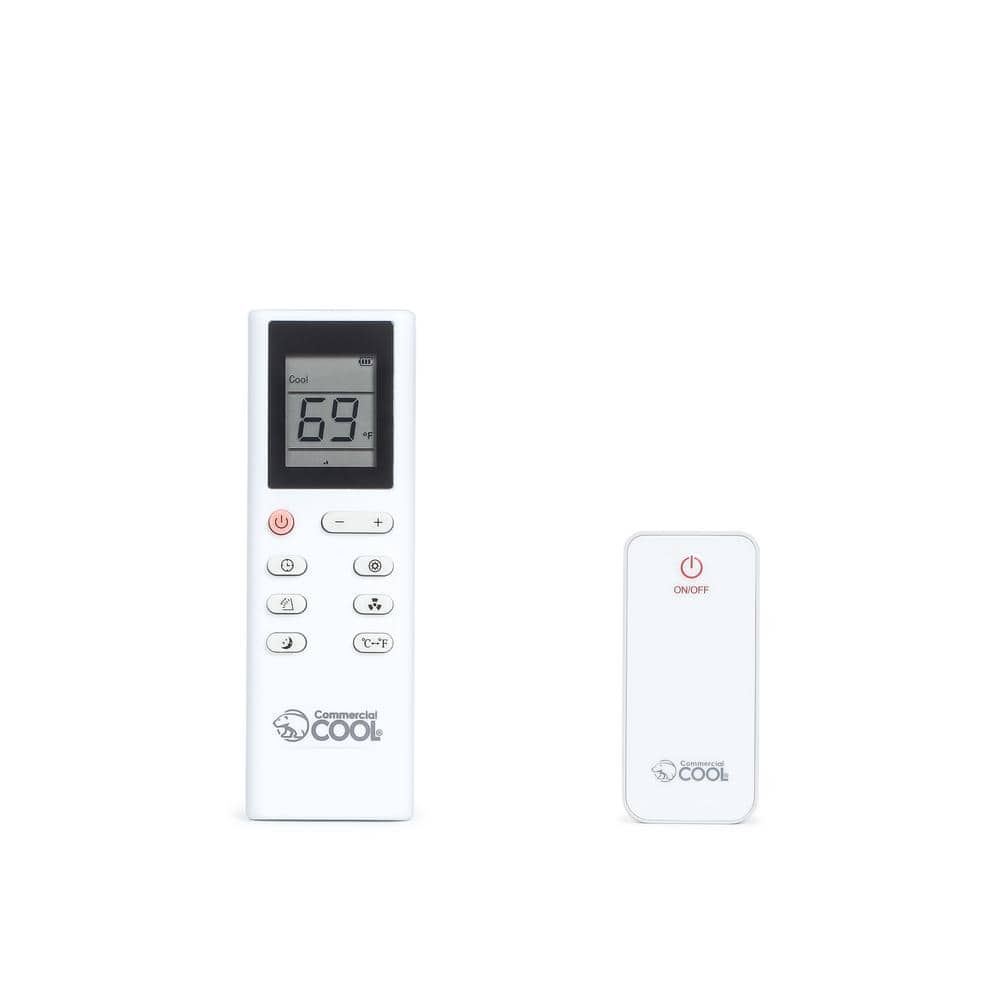Commercial Cool 9,000 BTU White Portable Air Conditioner with Wi-Fi and Remote