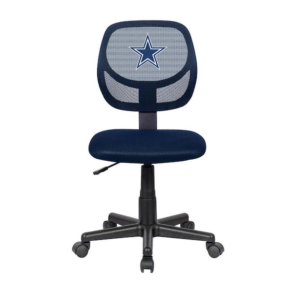 Dallas Cowboys Navy Armless Task Chair