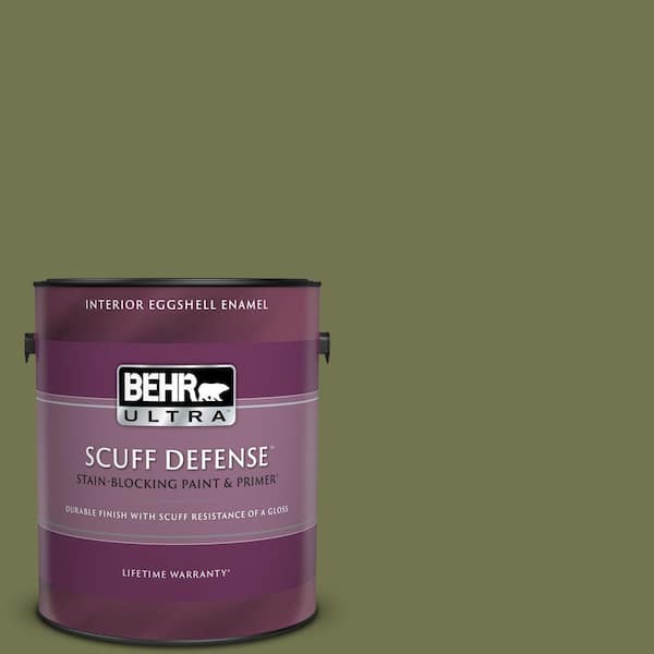BEHR ULTRA 1 gal. #S360-6 Secret Meadow Extra Durable Eggshell Enamel Interior Paint & Primer