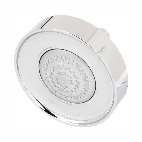 KOHLER Purist 3-Spray 5.5 in. Single Wall Mount Low Flow Fixed Shower Head in Polished Chrome