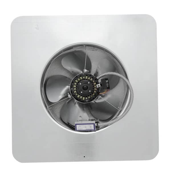 Master Flow 1250 CFM Black Galvanized Quick Connect Power Roof Mount Attic  Fan ERV5BLQCT - The Home Depot