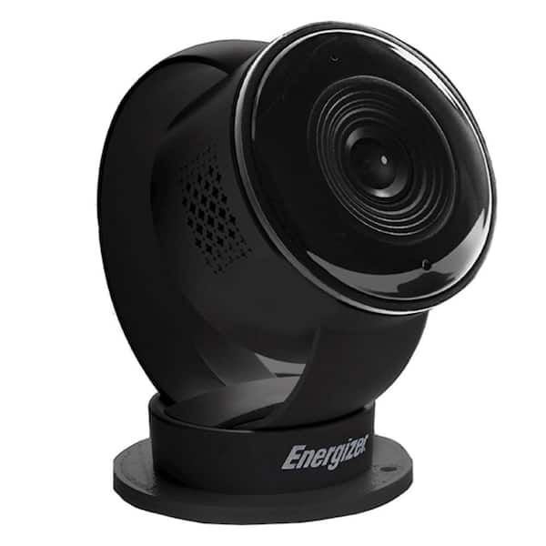 Smart Wi-Fi Plug-In Black Indoor Wired Camera, 1080P Full HD, Cloud/Micro-SD Card Support