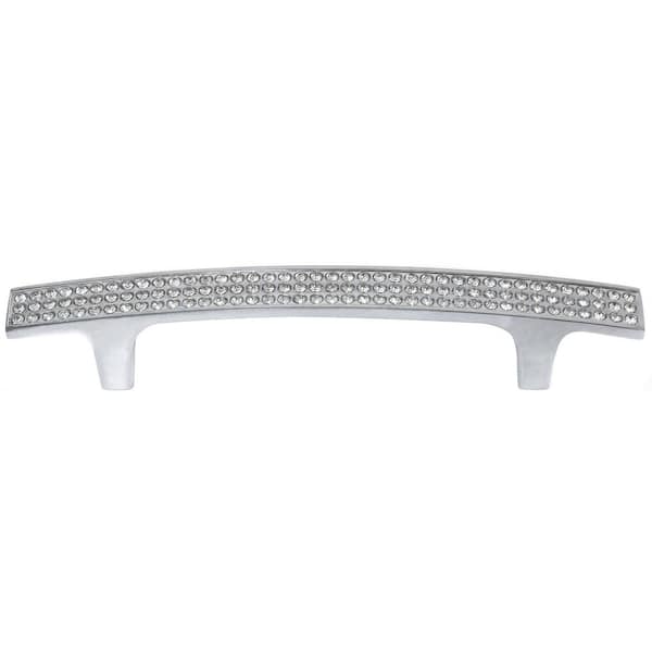 MNG Hardware Bellagio 5-1/16 in. Center-to-Center Polished Chrome Bar Pull Cabinet Pull (18326)