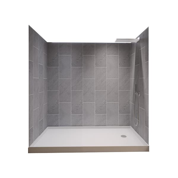 InterDesign Metro Shower Stall Drain Protector - Gray/Silver, 0.17 x 5.25  in - Kroger