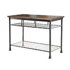TRINITY EcoStorage 48 in. NSF Stainless Steel Table with Wheels-TLS ...