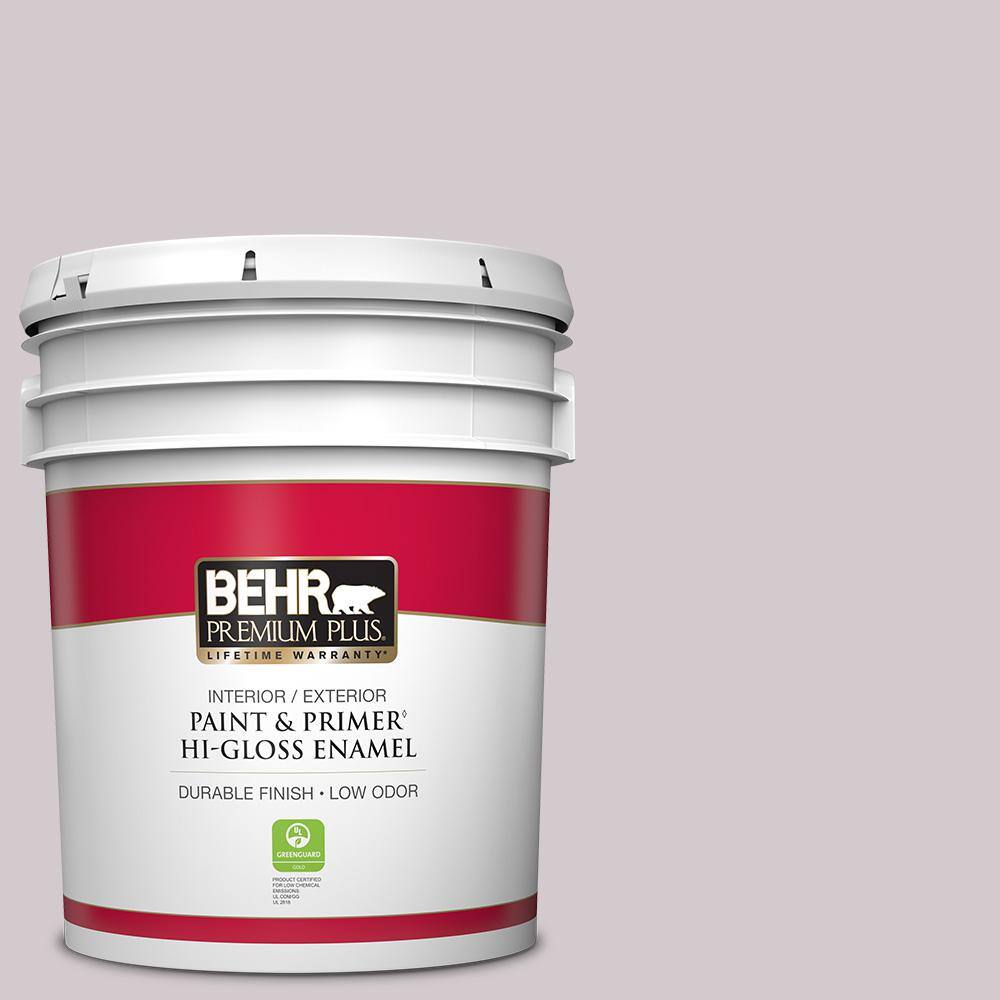 Reviews for BEHR PREMIUM PLUS 5 gal. N1101 Dusty Lilac HiGloss