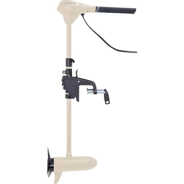 Attwood R3 12-Volt Hand-Control #09 Transom Wide-Bite Mount Digital Variable Speed Saltwater Trolling Motor, 55 lbs. Thrust