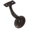 Hardware Essentials Oil-Rubbed Bronze Ornamental Handrail Bracket (5 ...