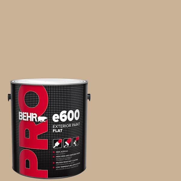 BEHR PRO 1 gal. MQ246 Basswood Flat Exterior Paint PR61001 The Home