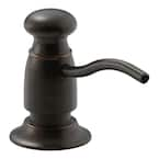 KOHLER Countertop-Mount Brass and Plastic Soap and Lotion Dispenser in ...