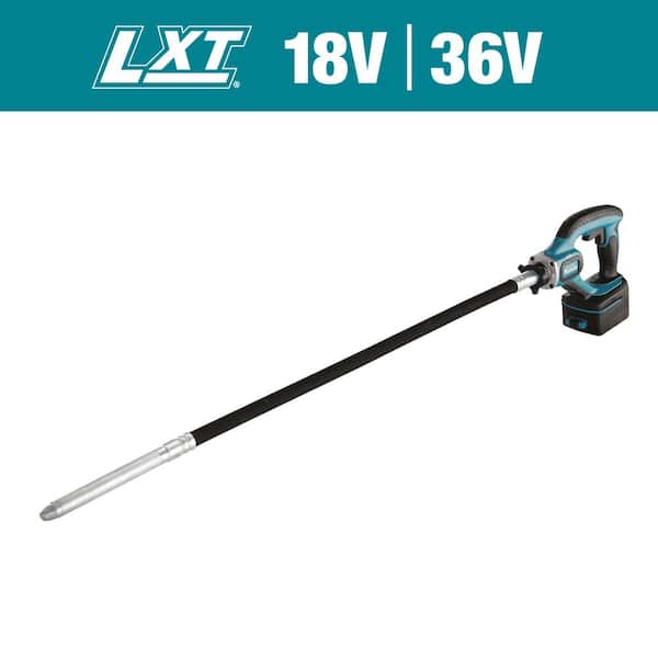 Makita XRV01Z 18V LXT Lithium-Ion Cordless 4' Concrete Vibrator, Tool Only