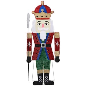 66 in. LED Nutcracker Christmas Yard Decor 2D