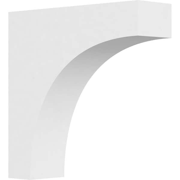 Ekena Millwork 3 in. x 12 in. x 12 in. Standard Stockport Architectural Grade PVC Corbel