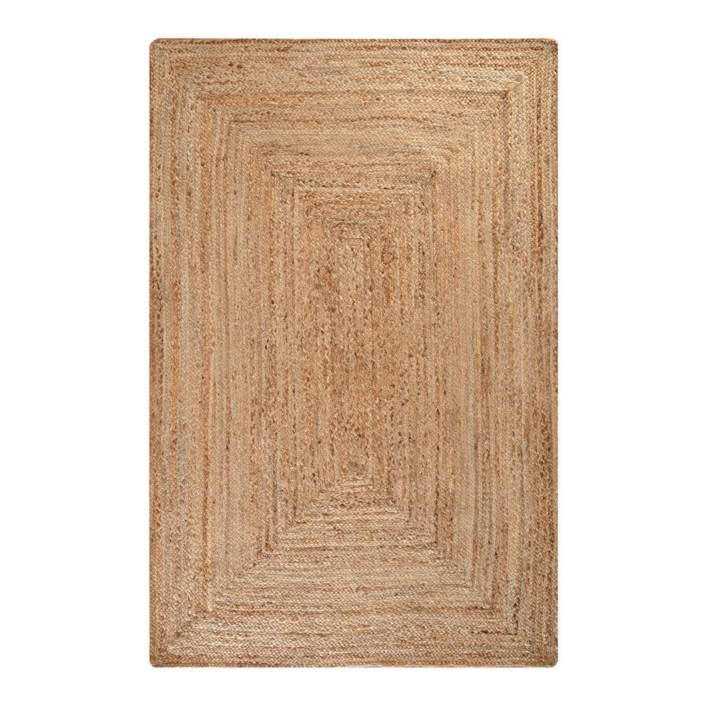 Kerala Natural 5 x 8 ft.Jute Area Rug
