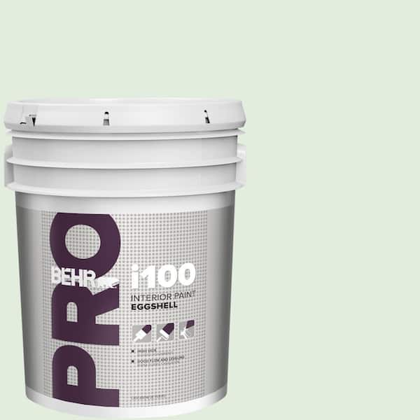 BEHR PRO 5 gal. #M400-1 Establish Mint Eggshell Interior Paint