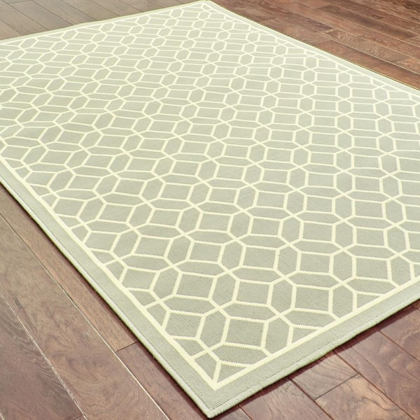 Sand Gray 9 ft. x 13 ft. Area Rug