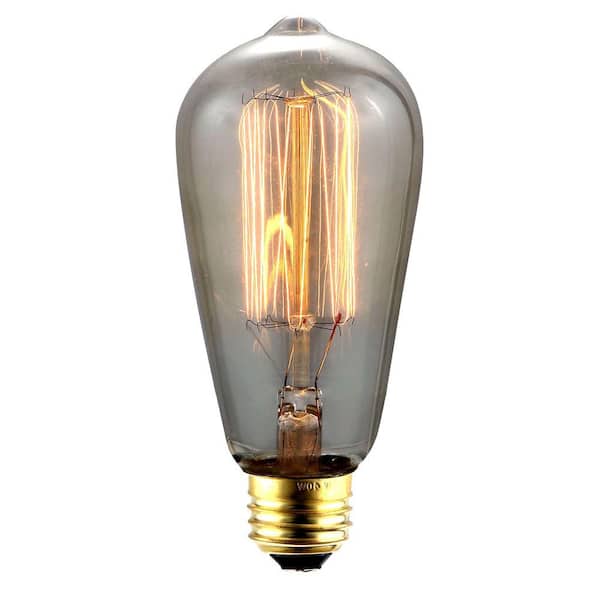 Elegant Lighting 40-W Incandescent E26 Vintage Edison Light Bulb