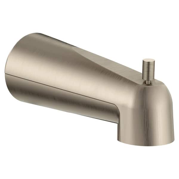 7 in. Diverter Tub Spout in Brushed Nickel