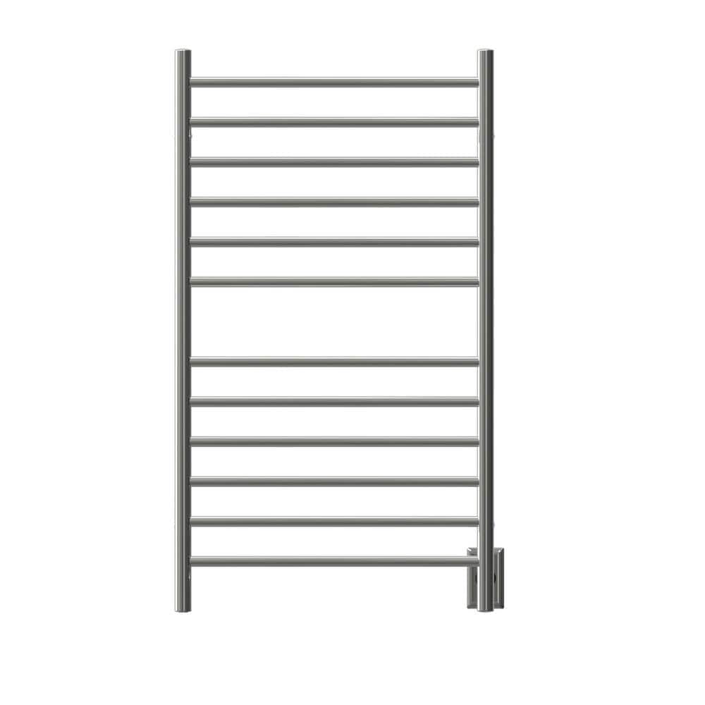 Radiant Polished Nickel Large Wall Mount Electric Towel Warmer