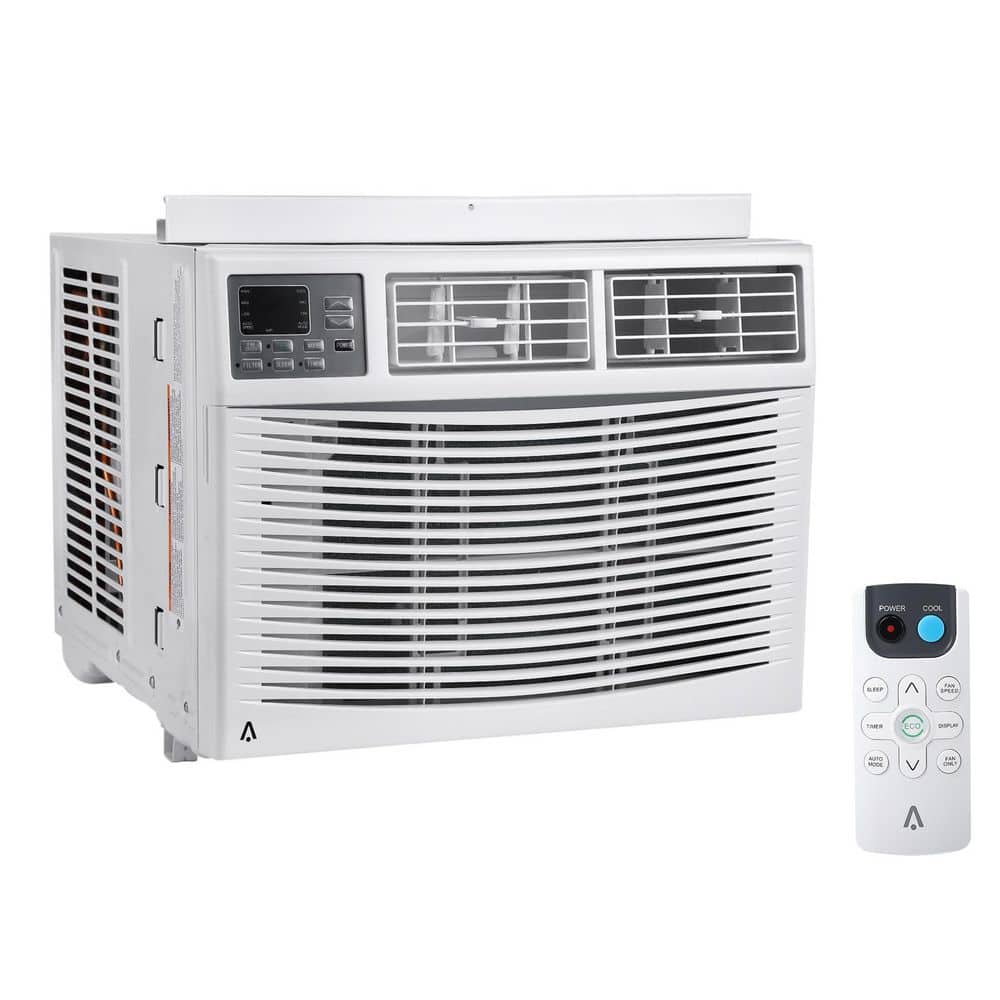 8000 BTU (DOE) 115 Volts Window Air Conditioner with Remote & Easy Install Kit Cools 350 Sq. Ft. in White price history on PriceWatchPro