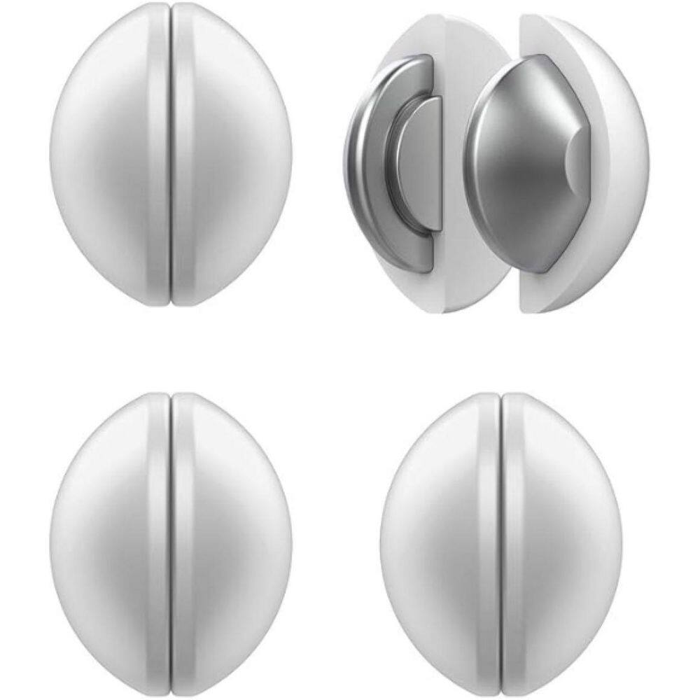 4 Pairs Magnetic Shower Curtain Weights, Silicone Wrapped, Rust-Free, Heavy Anti-Billowing Magnets price history on PriceWatchPro