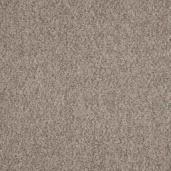 TrafficMaster Lanwick  - Rocky Ridge - Gray 19 oz. Polyester Pattern Installed Carpet