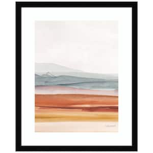 "Sierra Hills 03" by Lisa Audit 1-Piece Wood Framed Giclee Country Art Print 21-in. x 17-in.