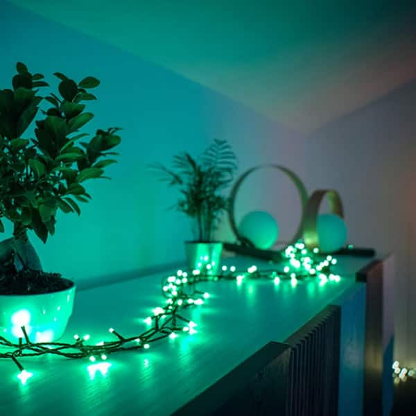 20 LED Cotton Ball Fairy String Lights Christmas Holiday Decoration for  Home Bedroom Small Colored String Light Flashing Lights