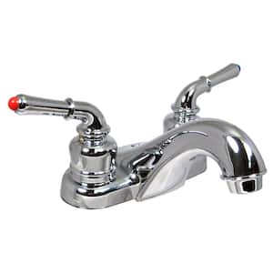 Catalina 2-Handle 4 in. Bathroom Faucet with Low-Arc Spout - Chrome