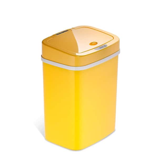 Jessie Shop 64-65 Gallon Trash Can Liners for Toter 1.5 Mil Yellow