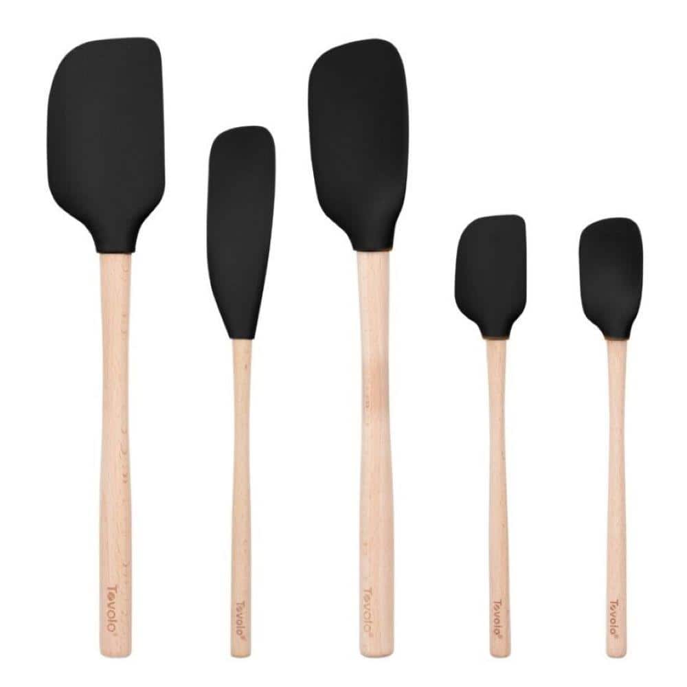 Flex-Core Spatula Wood Handled Set (Set of 5)