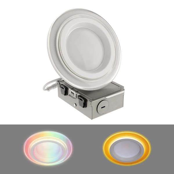 RL Dual Zone 5/6 in. Smart WiFi Recessed LED Trim Connected by WiZ Pro