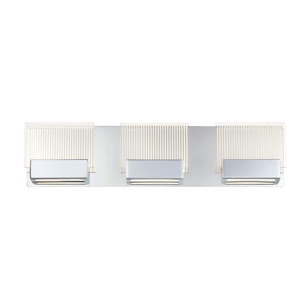 Sonic Collection 18-Watt Chrome Integrated LED Bath Light price history on PriceWatchPro