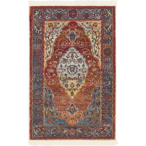 Baracoa Miramar Rust Red 2' 2 x 3' 0 Area Rug