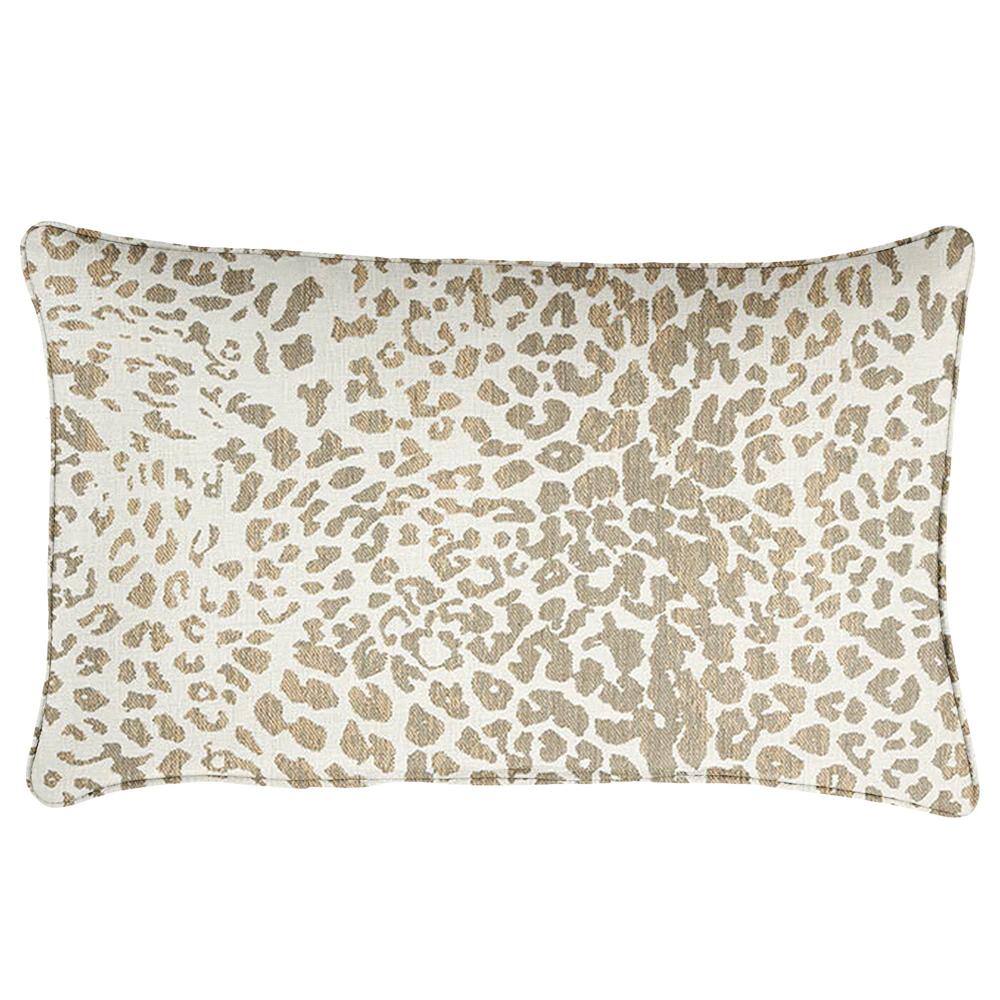 outdoor leopard pillow