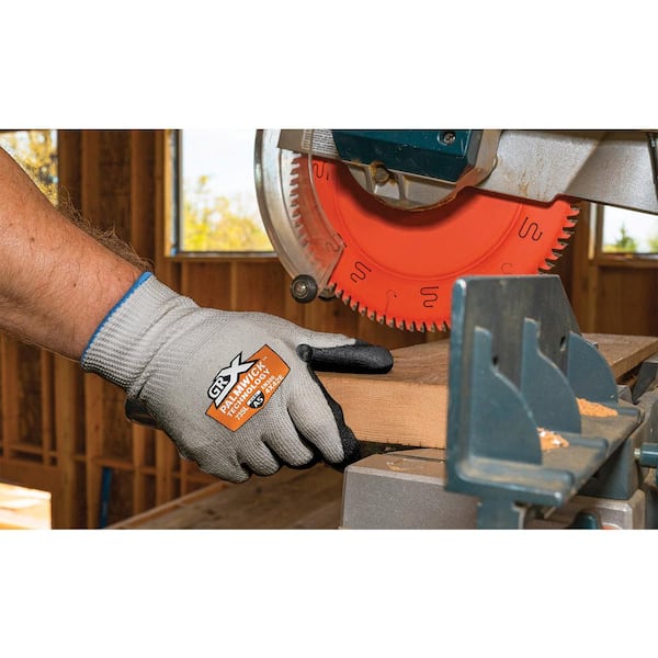 GRX Cut Series 634 Cut Resistant ExaGrip Coated Palm Work Gloves in Size L:  : Tools & Home Improvement