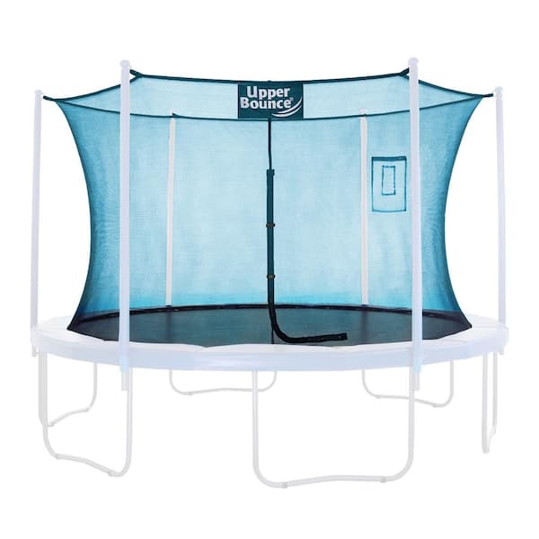 Upper Bounce Machrus Trampoline Enclosure Net for 14 ft. Round Frames with Adjustable Straps Using 6 Poles or 3 Arches Net Only