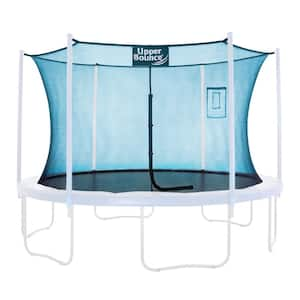 Machrus Trampoline Enclosure Net for 14 ft. Round Frames with Adjustable Straps Using 8 Poles or 4 Arches Net Only