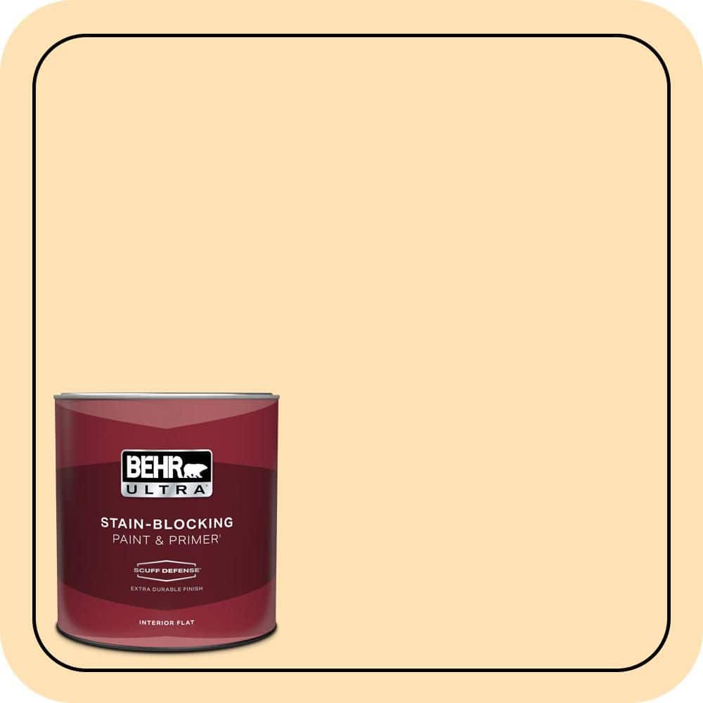 1 qt. #CE-04 Peach of Mind Extra Durable Flat Interior Paint & Primer price history on PriceWatchPro