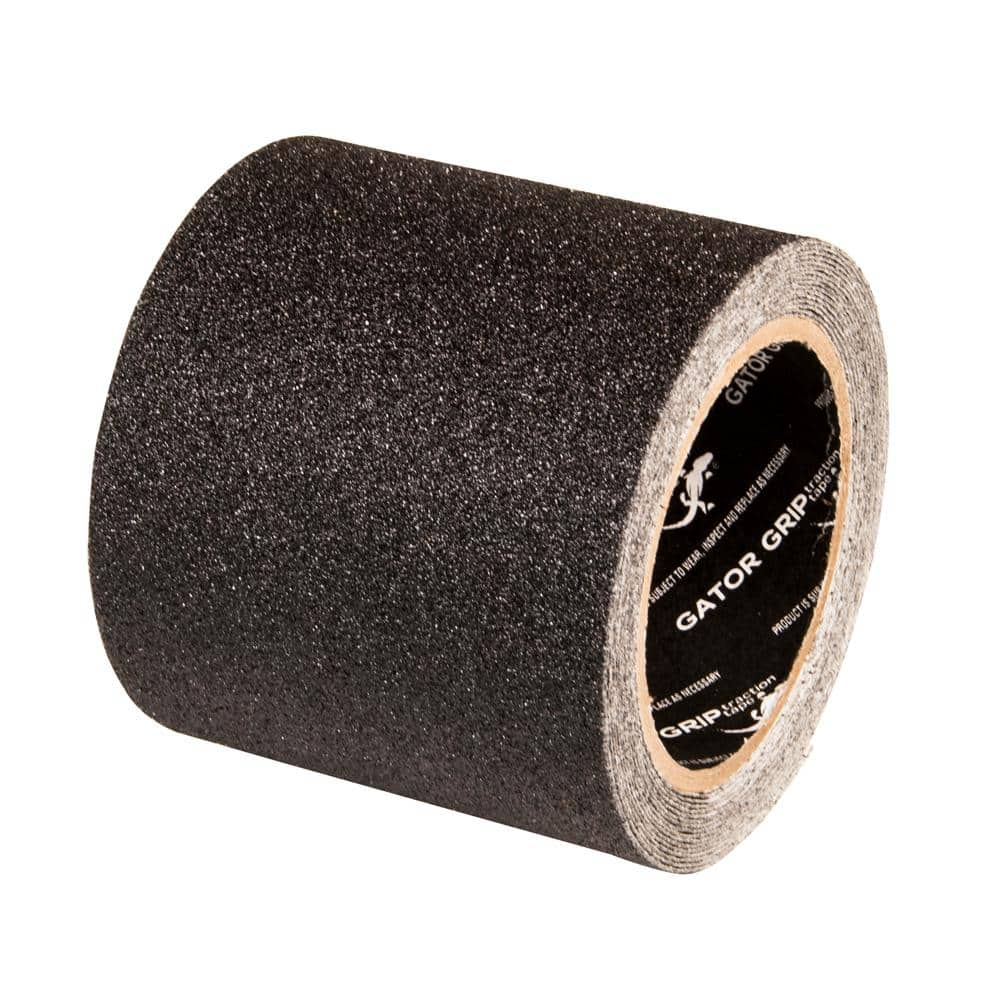 Gator Grip 4 in. x 5 yds. Anti-Slip Safety Tape Black RE3952 - The