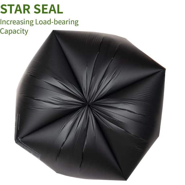 Star Enterprise XL Size 51 Micron Biodegradable Black Garbage Bag