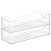 LEXI HOME 10 in. x 5.75 in. Acrylic Food Storage Container Kitchen Organizer  2-Pack LB5458P2 - The Home Depot