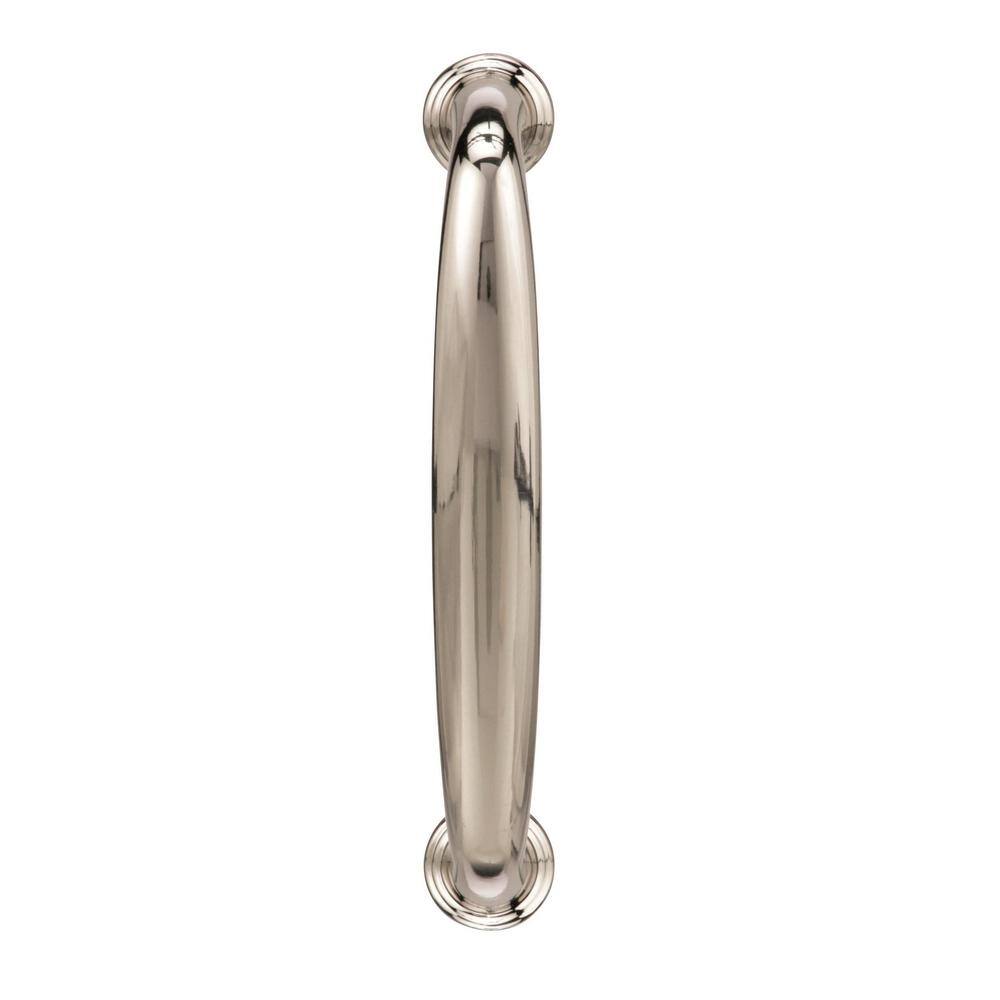 Polished Nickel 3-3/4" Modern Cabinet Bar Pull