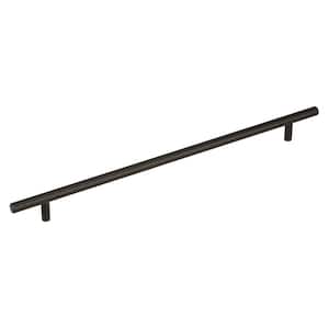 Bar Pulls 12-5/8 in. (320mm) Modern Black Bronze Bar Cabinet Pull