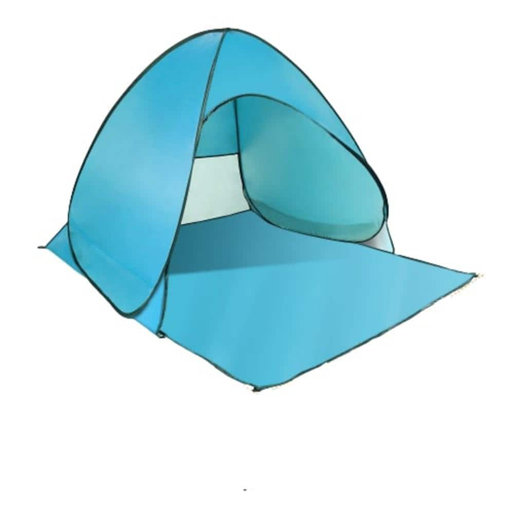 Pop Up Beach Tent Sun Shade Shelter Anti-UV Automatic Waterproof Tent Canopy, Green -  cenadinz, D0102HAHIHV